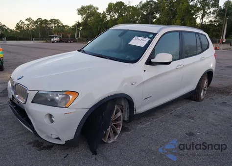 2013 BMW X3 xDrive28I from USA, damaged, VIN 5UXWX9C57D0D02376